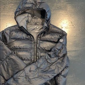 American Eagle Winter Puffer Jacket Mens Sz M Navy